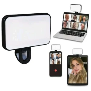 Mini Panel de Luz LED Recargable para Celular y Laptop
