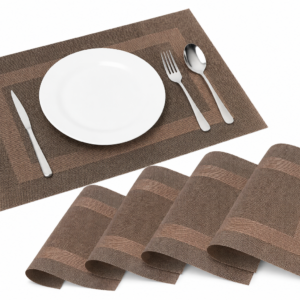 Individual de mesa tejido PVC x4