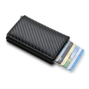Billetera retráctil con protección RFID
