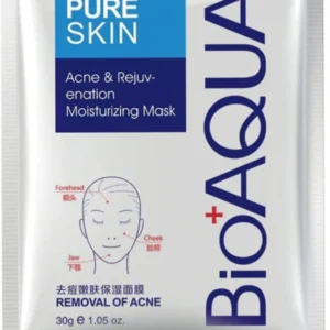 Mascarilla facial en velo Bioaqua Pure Skin antiacné