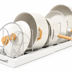 Organizador expandible para ollas y tapas