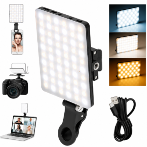 Panel de luz LED con clip ajustable