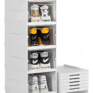 Zapatero organizador plegable de 6 niveles