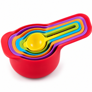 Juego de cucharas medidoras de cocina x6
